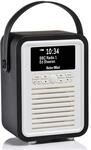 VQ Retro Mini Tragbares Radio mit Bluetooth-Lautsprecher und 60 Voreinstellungen.