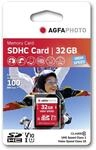 AgfaPhoto High Speed Class 10 SDHC 32GB Speicherkarte