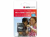 AgfaPhoto Mobile microSDHC 16GB Speicherkarte