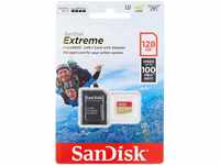 SANDISK - Extreme micro SDXC-Speicherkarte 128 GB I Multimedia-Dateispeicher I