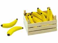 Goki 51670 - Kaufläden und Zubehör - Bananen, Obstkiste