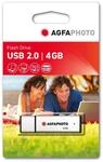 AgfaPhoto 4GB Speicherstick USB 2.0 Silber
