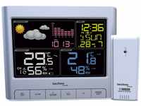 Technoline WS6449 WS 6449 moderne Wetterstation mit LED-Anzeige, sowie Temperatur-