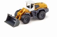 Siku 1477, Liebherr Radlader, Metall/Kunststoff, Gelb/Grau, Beweglicher Ladearm