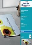AVERY Zweckform 2501 Transparente Folien f&uuml;r Inkjetdrucker (50 selbstklebende Folien