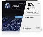 HP 87X (CF287XD) Multipack Original Toner (2x Schwarz) mit hoher Reichweite f&uuml;r HP
