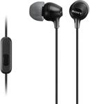 Sony MDR-EX15AP In-Ear-Kopfh&ouml;rer (mit Headsetfunktion, integriertes Mikrofon)