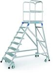 ZARGES Podesttreppe, einseitig 8 Stufen Z600