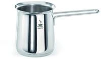 GEFU Aufsch&auml;umbecher CLAUDIO 300 ml | Edelstahl-Milchk&auml;nnchen mit Ausgie&szlig;nase &