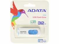 ADATA 32GB USB-Stick C008 Slider USB 2.0 weiss blau