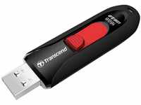 Transcend TS16GJF590K JetFlash 16GB Speicherstick USB 2.0 schwarz/rot