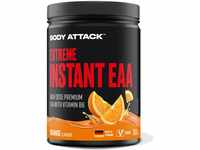 Body Attack INSTANT EAA PULVER - Orange - 500g - Made in Germany - 8...