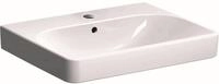 Geberit Smyle Square Waschtisch 500229, 60x48cm, mit Hahnloch und &Uuml;berlauf,