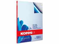 Kores KD78478 Durchschreibpapier, DIN A4, blau, 100 Blatt