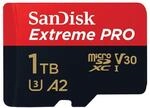 SanDisk Extreme Pro 1 TB microSDXC Memory Card + SD Adapter with A2 App Performance +