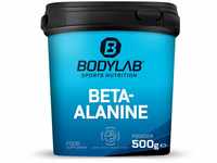 Bodylab24 Beta-Alanine Pulver 500g, 100% reines Beta-Alanin-Pulver, ohne weitere