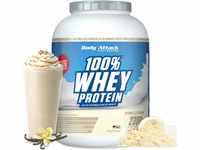 Body Attack 100% Whey Protein, Vanille, 1er Pack (1x 2300g)
