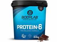 Bodylab24 Protein-6 Schokolade 2kg / Mehrkomponenten Protein Schoko,...
