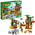 LEGO 10906 DUPLO Town Baumhaus im Dschungel Bauset, Lernspielzeug f&uuml;r...