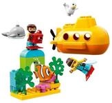 LEGO 10910 DUPLO Town U-Boot-Abenteuer, Badespielzeug das Luftblasen Macht,...