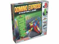 Domino Express Starter Lane, Konstruktionsspielzeug ab 6 Jahren, Domino Spiel mit