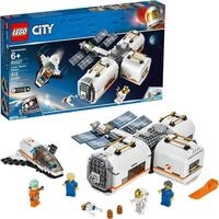 LEGO 60227 City Mond Raumstation, Raumschiff-Spielzeug f&uuml;r Kinder inspiriert...