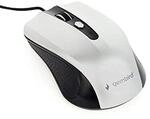 MOUSE USB OPTICAL BLACK/SILVER/MUS-4B-01-BS GEMBIRD