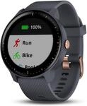 Garmin v&iacute;voactive 3 Music Granitblau GPS-Fitness-Smartwatch &ndash; Musikplayer, Garmin
