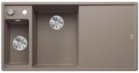 BLANCO AXIA III 6 S | Granitsp&uuml;le aus SILGRANIT tartufo | Einbauart: Einbau von Oben
