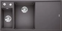 BLANCO AXIA III 6 S | Granitsp&uuml;le aus SILGRANIT felsgrau | Einbauart: Einbau von