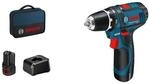 BOSCH PROFESSIONAL Akku-Schraubendreher 12V GSR 12V-15, 2 x 2,0 Ah + Ladeger&auml;t...