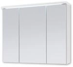 Stella Trading TWO Spiegelschrank Bad mit LED-Beleuchtung in Wei&szlig; -