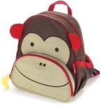 Skip Hop Zoo Kleinkind Rucksack, mit Namensschild, mehrfarbig, Affe Marshall