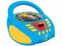 Lexibook Toy Story Disney Buzz & Woddy Boombox CD-Player, Mikrofonanschluss,