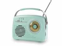 EASYmaxx Design Radio | Tragbares Radio im angesagten 50's Retro Style | Mit