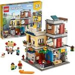 LEGO 31097 Creator Stadthaus mit Zoohandlung & Caf&eacute;