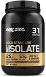 Optimum Nutrition Gold Standard 100% Whey Proteinisolat Pulver, Geschmack Schokolade,