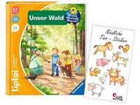 Ravensburger tiptoi ® Buch - Komm mit in den Wald + Tier-Sticker