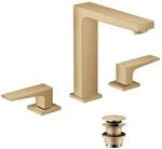 hansgrohe Wasserhahn Metropol wassersparende 3-Loch Armatur mit Komfort-H&ouml;he 160mm