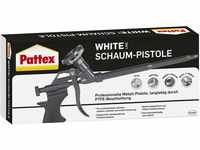 Pattex White Schaum-Pistole, Kartuschenpistole für Pistolenschaum und -reiniger,