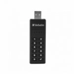 VERBATIM Keypad Secure USB-Stick I USB-3.2 Gen 1 I 128GB I Speicherstick mit