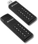 VERBATIM Keypad Secure USB-Stick I USB Type-C I 128GB I Speicherstick mit