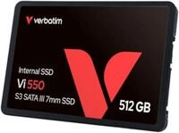 Verbatim Vi550 S3 SSD 512 GB 2,5" - Interne Solid State Drive - 3D NAND-Technologie -