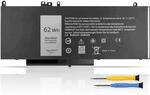 K KYUER 62WH 6MT4T Laptop Akku f&uuml;r Dell Latitude E5470 E5570 E5270 Precision 15 3510