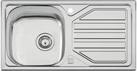 Sp&uuml;le NAVA 2 mit Drehexcenterbedienung/Edelstahlsp&uuml;le/CONTURA/Ausschnitt 760 x 415