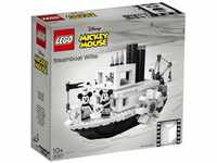LEGO 21317 Ideas Disney Steamboat Willie Vintage Sammlermodell, Ab 10 Jahren