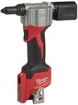 Milwaukee Nietzange Kompakt 12 Volt - ohne Akku M12 BPRT-0 Rot und Schwarz
