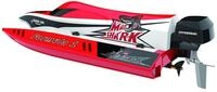 Amewi F1 Mad Shark V2 RC Einsteiger Motorboot RTR 430mm, Wei&szlig;-schwarz
