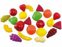 GOWI Spiel-Lebensmittel für Kaufladen oder Spielküche (Früchte 22tlg)