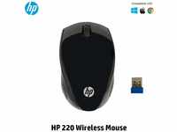 HP 200 Mouse RF Wireless Ambidextrous